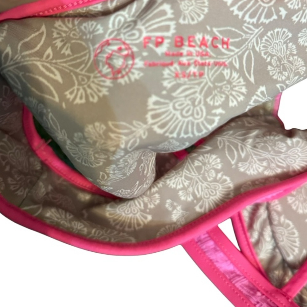 Free People Beach Pink Bikini Bottom - Picture 3 of 3